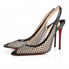 Christian Louboutin Nu et Nu 100mm Sandals Black