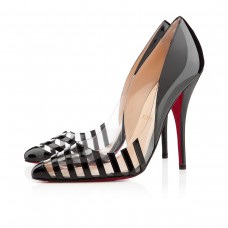 Christian Louboutin Pivichic pvc 100mm Pumps Black Christian Louboutin Pivichic pvc 100mm Pumps Black