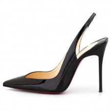Christian Louboutin Flueve 120mm Slingbacks Black