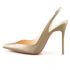 Christian Louboutin Flueve 120mm Slingbacks Grege