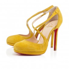 Christian Louboutin Vagalami 120mm Pumps Yellow