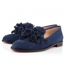 Christian Louboutin Japonaise Loafers Navy