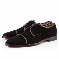 Christian Louboutin Bruno Zip Loafers Black