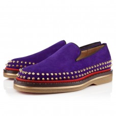 Christian Louboutin Fredapoitiers Loafers Purple