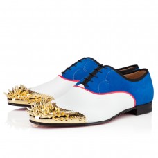Christian Louboutin Tyronito Loafers White/Blue