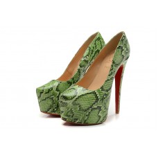 Christian Louboutin Daffodile 160mm Platforms Green