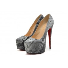 Christian Louboutin Daffodile 160mm Platforms Grey