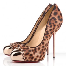 Christian Louboutin Metalipp 120mm Pumps Leopard