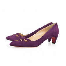 Christian Louboutin Manue 40mm Pumps Purple Christian Louboutin Manue 40mm Pumps Purple