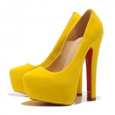 Christian Louboutin Daffy 160mm Pumps Yellow