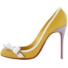 Christian Louboutin Beauty 100mm Pumps Yellow