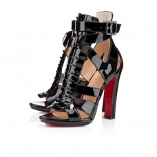 Christian Louboutin Keny 120mm Peep Toe Pumps Black