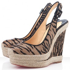 Christian Louboutin Everesta 140mm Wedges Brown
