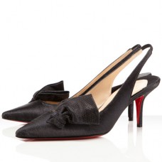 Christian Louboutin Lady Cukor 70mm Slingbacks Black