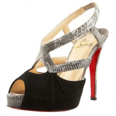 Christian Louboutin Angela 120mm Slingbacks Black