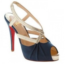 Christian Louboutin Angela 120mm Slingbacks Blue