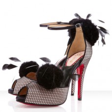 Christian Louboutin Pluminette 120mm Sandals Poudre Christian Louboutin Pluminette 120mm Sandals Poudre