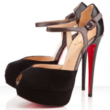 Christian Louboutin No.299 140mm Sandals Black