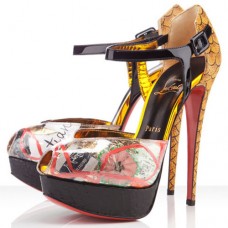 Christian Louboutin No.299 140mm Sandals Multicolor