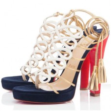 Christian Louboutin Salsbourg 120mm Sandals White Christian Louboutin Salsbourg 120mm Sandals White