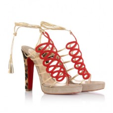 Christian Louboutin Salsbourg 120mm Sandals Taupe